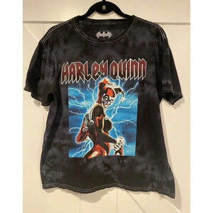 Dc Comics Batman Harley Quinn  Cotton Tee Shirt Crew Neck Size Medium